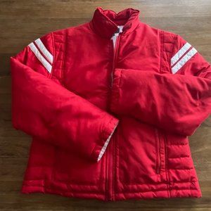 Xtreme Air Puffer Jacket Youth Large Red White DOWN‎ & Feather Layer